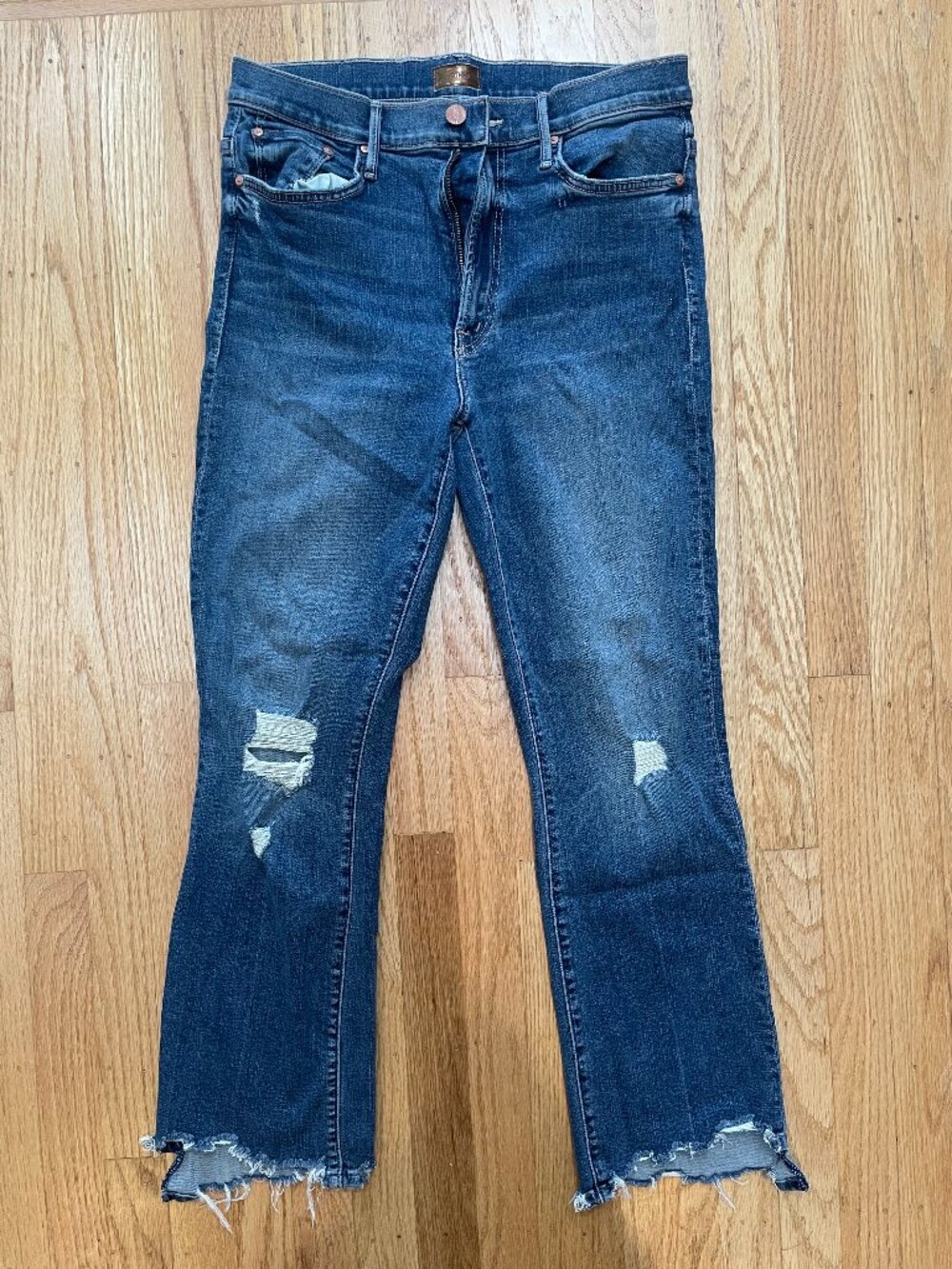 MOTHER Brand Jeans Size 30 - The Insider Crop Step Chew